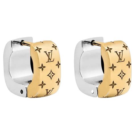 lv nanogram earrings|More.